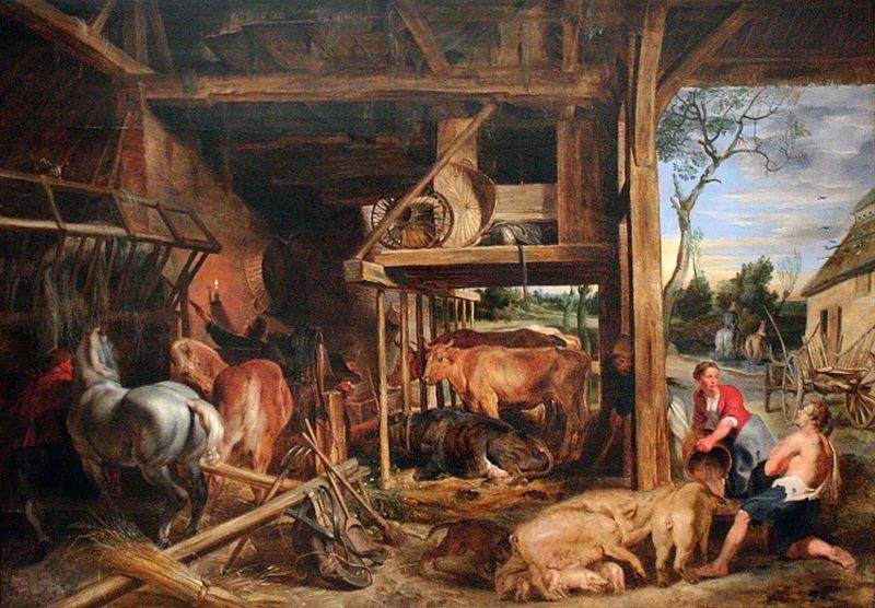 Peter Paul Rubens The Prodigal Son Sweden oil painting art